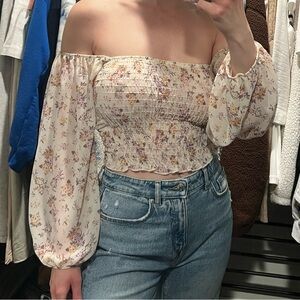 Off the shoulder top